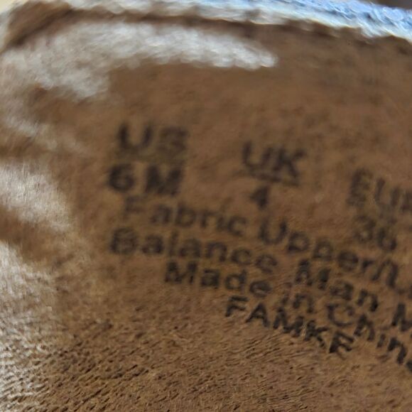 Naturalizer Gray Woven Flats - Picture 5 of 6